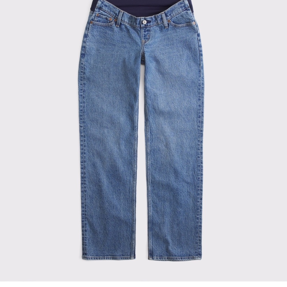 Abercrombie & Fitch Maternity Baggy Jeans